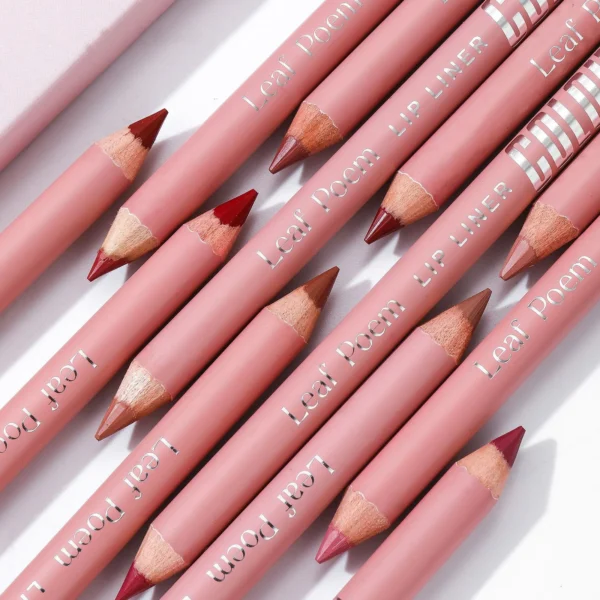 12Color Matte Lipliner Pencil Waterproof Plumping Stain Lipstick Natural Nude Pink Lip Liner Pro Outline The Lips Contour Makeup - Image 5