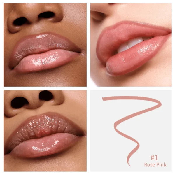 Waterproof Lip Liner Peel Off Tattoo Lipgloss Waterproof Long Lasting Matte Lip Tint Brown Contour Tear-off Lips Stain Cosmetic - Image 5