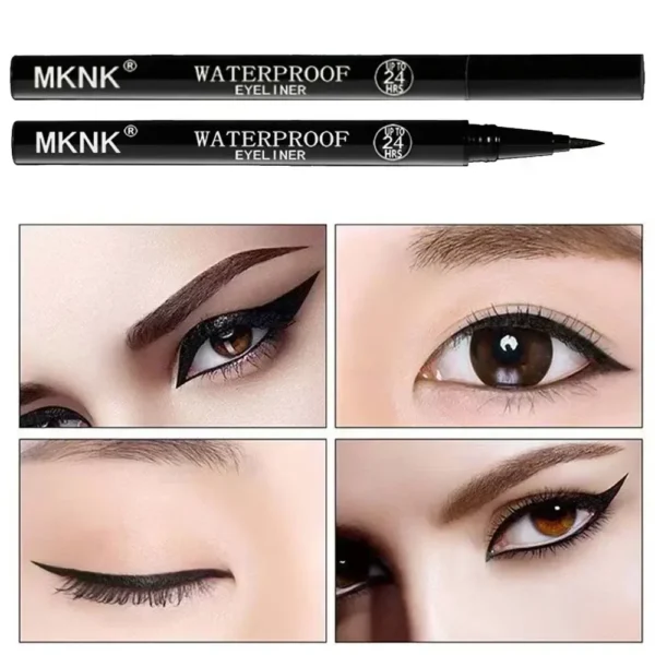 Quick-dry Eyeliner Pencil Makeup Long Lasting Smooth Matte Eye Liner Waterproof Anti Smudge Liquid Eyeliner Pen Eyes Cosmetics - Image 3