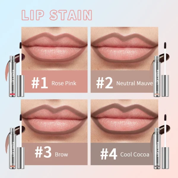 Waterproof Lip Liner Peel Off Tattoo Lipgloss Waterproof Long Lasting Matte Lip Tint Brown Contour Tear-off Lips Stain Cosmetic - Image 4